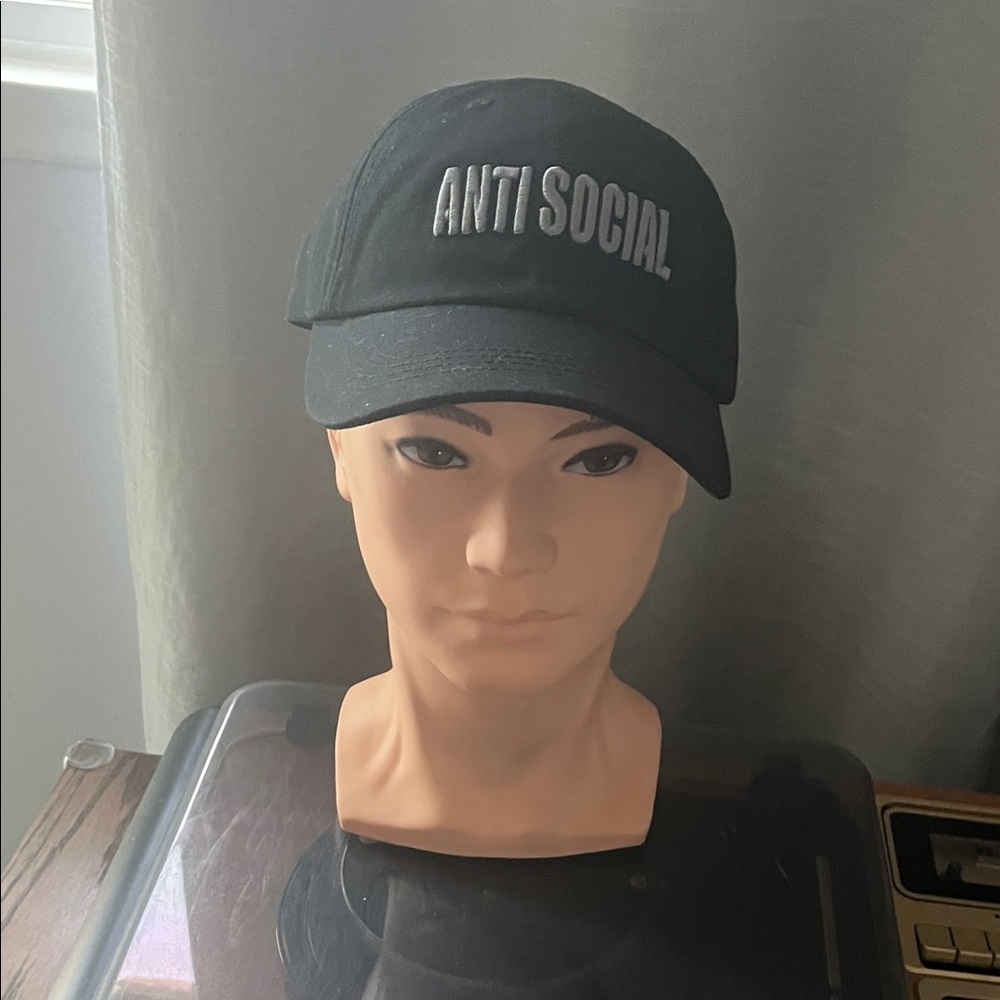 Anti Social Black Cap